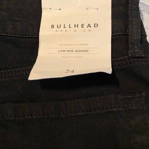 Bullhead black low rise Jeggings